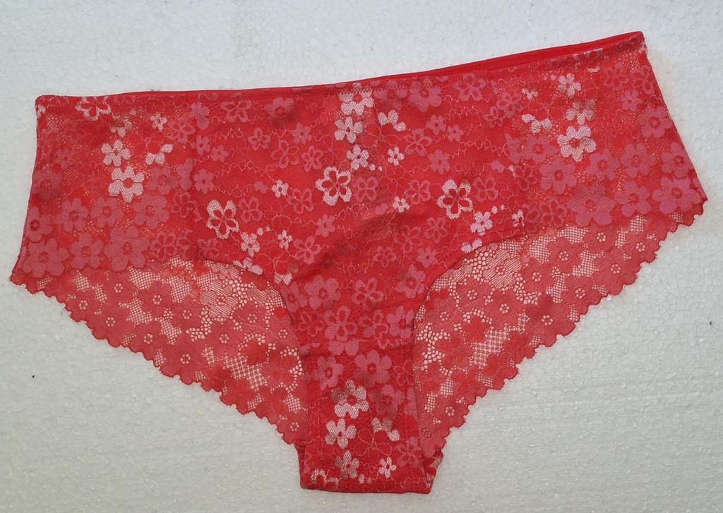 Sexy rode transparant broekje van TisSaïa maat 42-44, Verzenden, Rood, Slip
