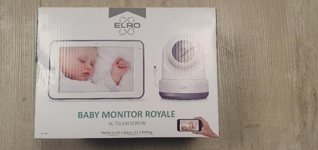 Elro baby monitor XL touch, Kinderen en Baby's, Babyfoons, Ophalen of Verzenden, Zo goed als nieuw, 250 meter of meer, Camera