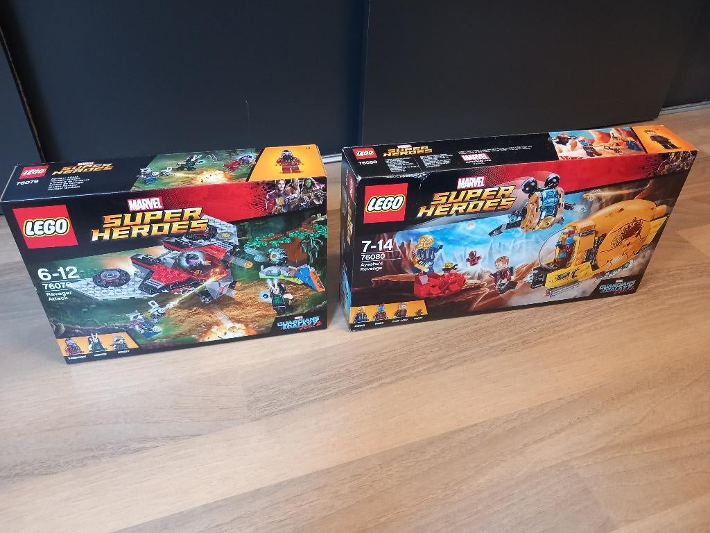 Lego 76079 76080 Marcel Super Heroes, Marvel, Lego, Nieuw, Ophalen of Verzenden