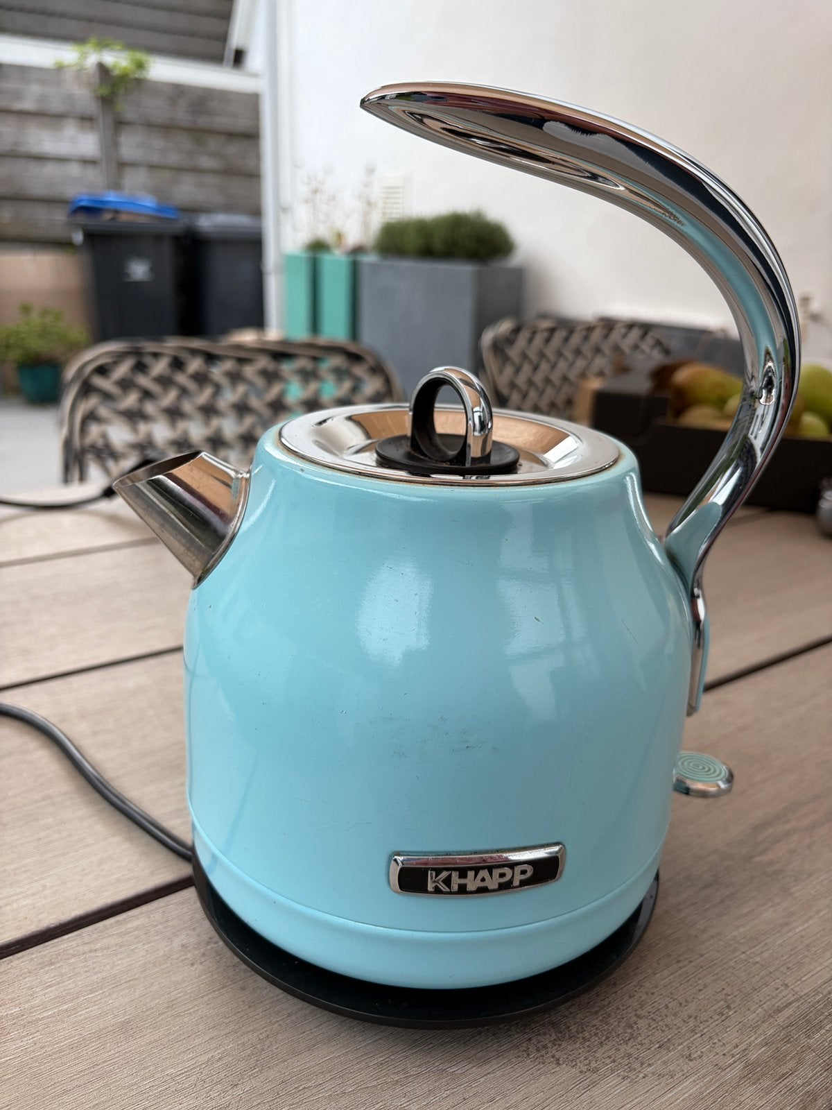 KHAPP Waterkoker retro, 1 tot 2 liter, Ophalen, Zo goed als nieuw