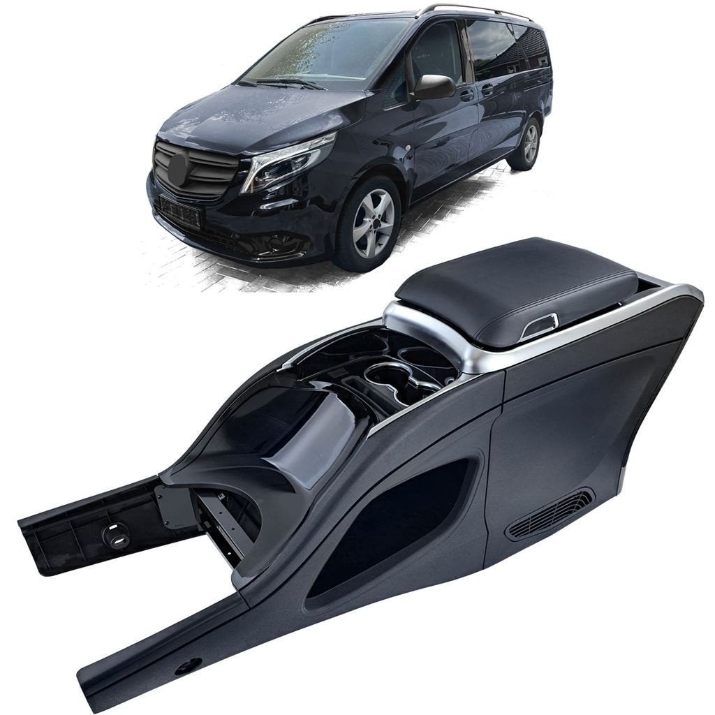 Middenconsole Mercedes V-Klasse W447 Armsteun Bekerhouders, Verzenden, Automotive Parts, A.parts@hotmail.nl, Trasmolenlaan 12 3447 GZ Woerden