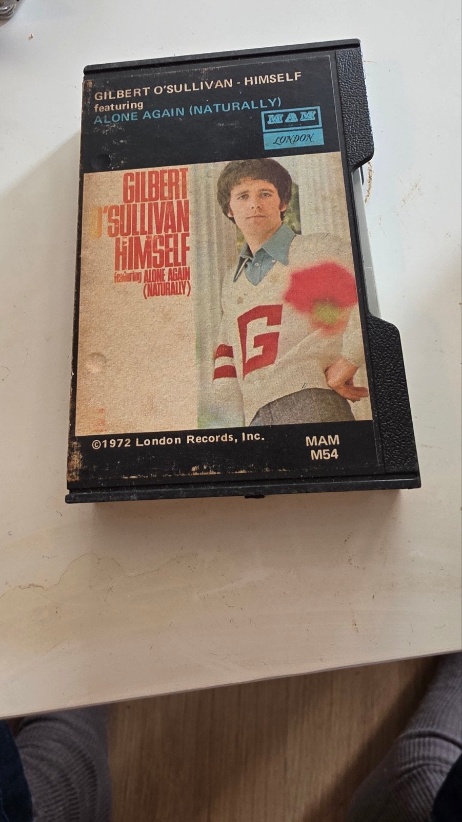 Gilbert O'Sullivan - Himself (8-track cassette), Gebruikt, 1 bandje, Ophalen of Verzenden, Origineel
