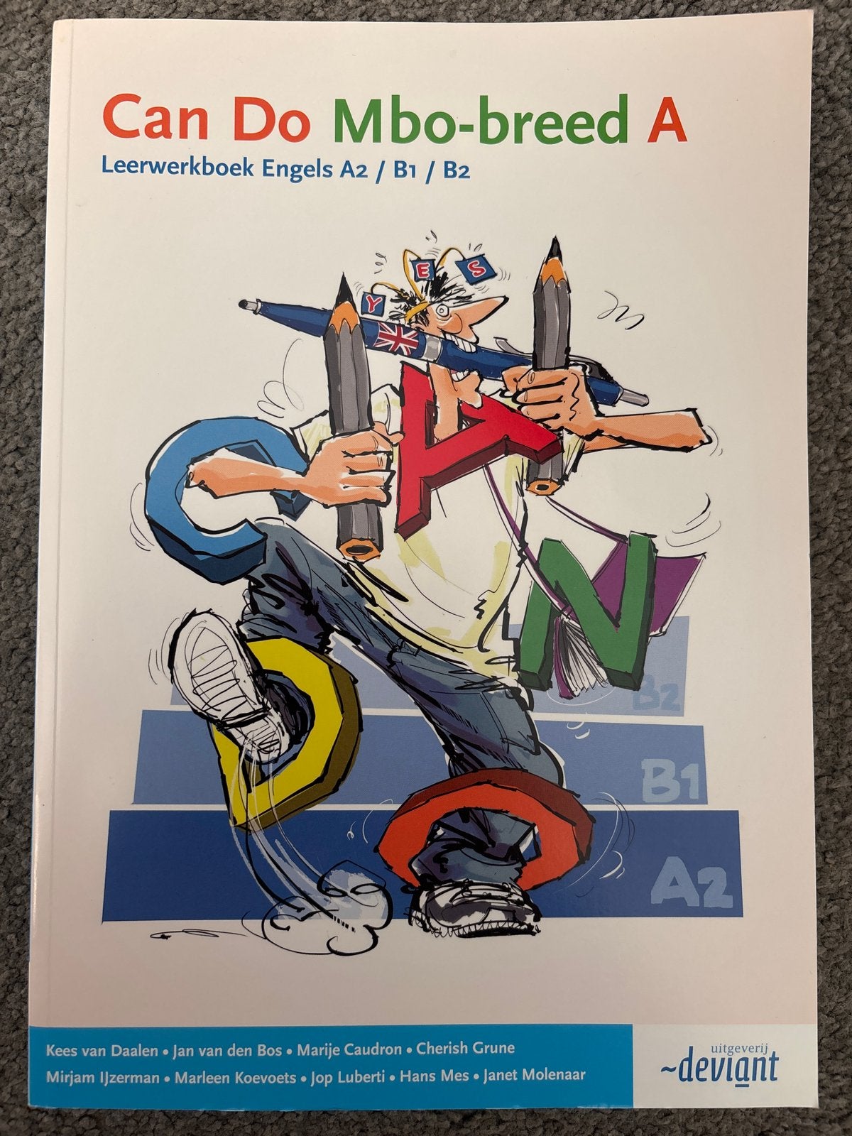 Can Do Mbo-breed A Leerwerkboek Engels A2/B1/B2, Boeken, Ophalen of Verzenden, Alpha, Zo goed als nieuw, MBO