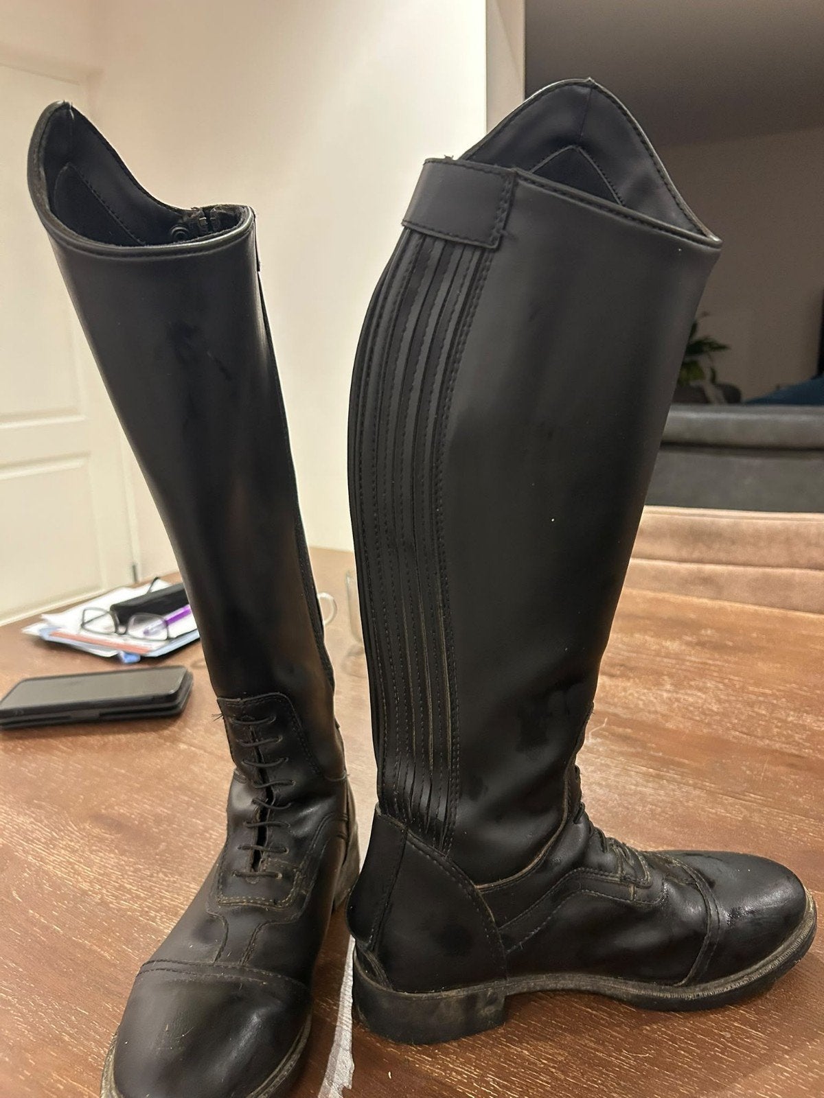 Te koop:harrys horse laarzen mt 37.i.z.g.st, Ophalen, Kinderen, Dressuur, Zo goed als nieuw