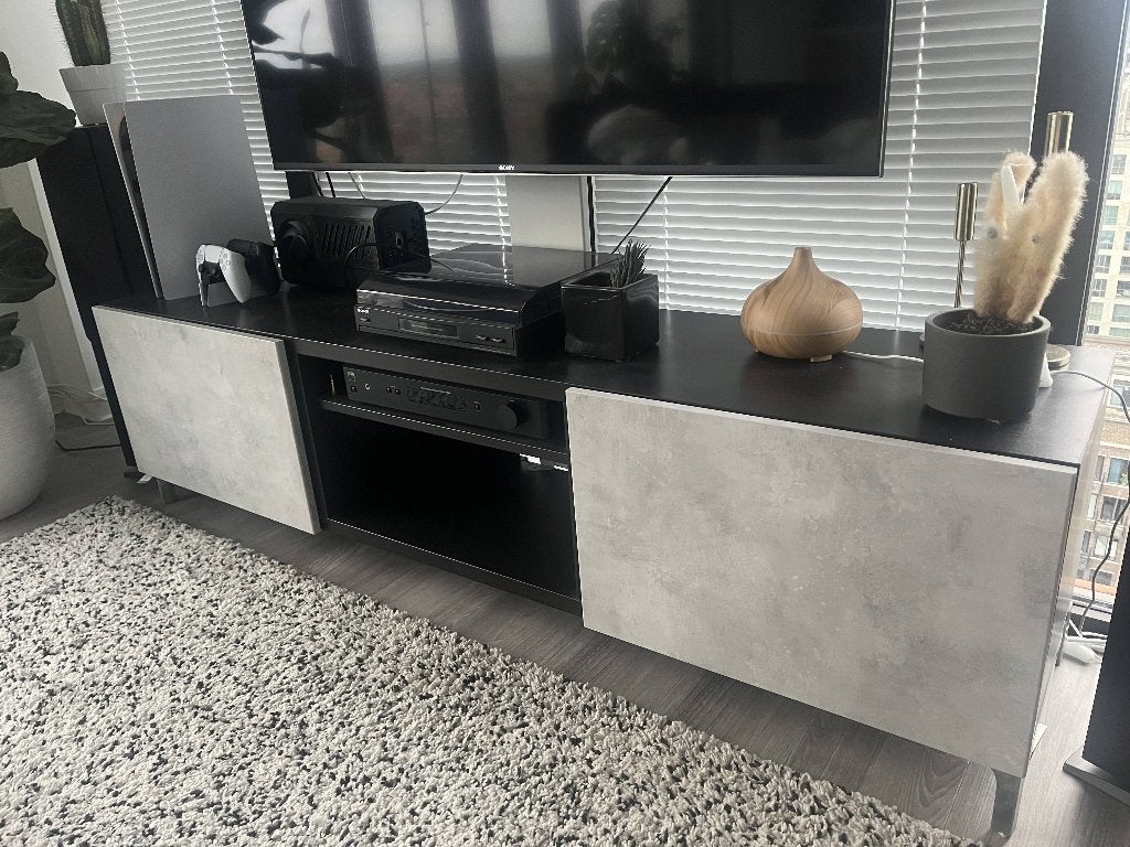 Televisiemeubel IKEA Besta, Ophalen, Zo goed als nieuw, 25 tot 50 cm, Minder dan 100 cm