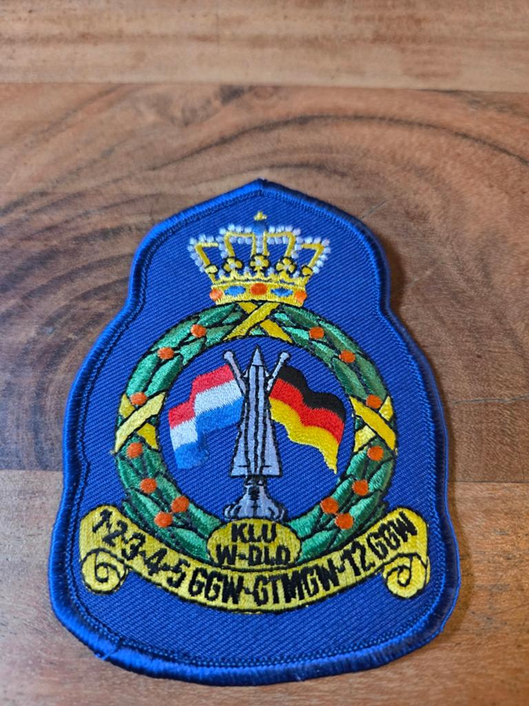 Klu patch gww, Ophalen of Verzenden, Luchtmacht, Nederland, Embleem of Badge