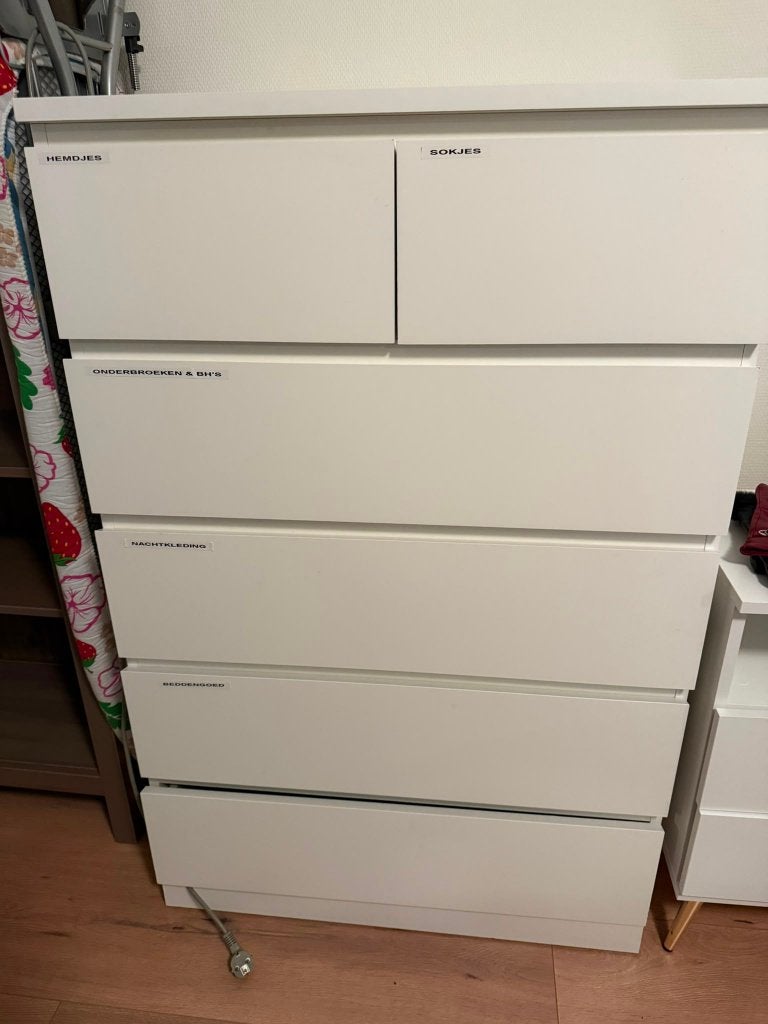 IKEA LADENKAST, Huis en Inrichting, Ophalen, 50 tot 100 cm, Zo goed als nieuw, 3 of 4 laden