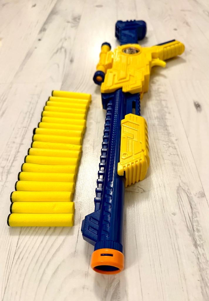 Nerf pistool, Ophalen of Verzenden, Zo goed als nieuw