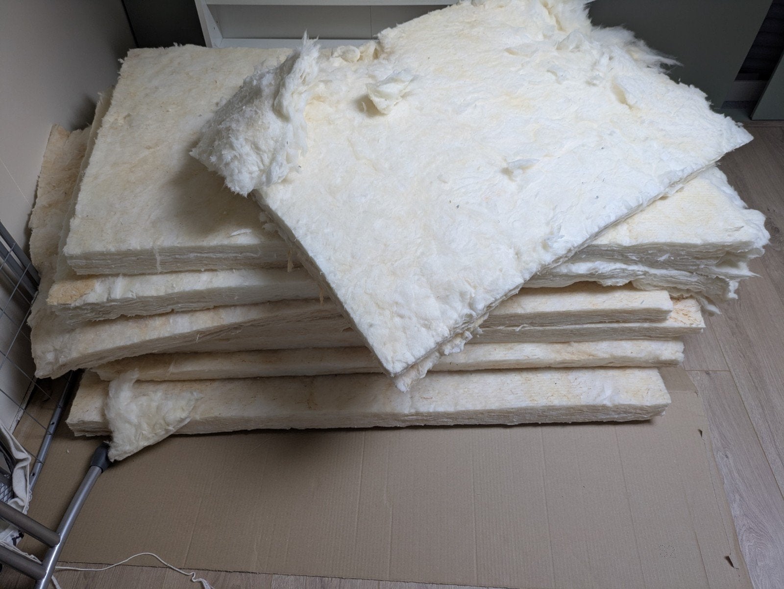 Glaswol isolatieplaten, Doe-het-zelf en Verbouw, Isolatie en Afdichting, Ophalen, Dakisolatie, 4 tot 8 cm, Glaswol