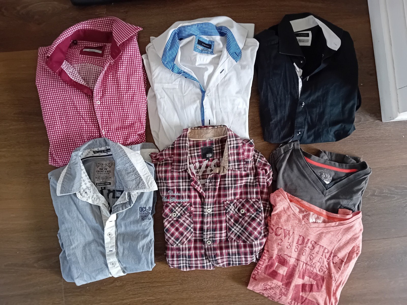 5 merk blousen, blouse lange mouw, overhemden maat M, Ophalen of Verzenden, Zo goed als nieuw