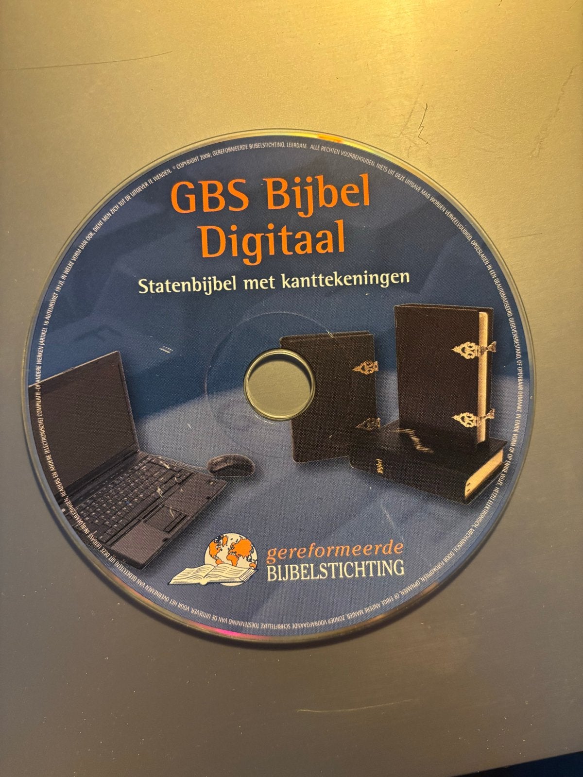 GBS Bijbel Digitaal - Statenbijbel met kanttekeningen, Boeken, Ophalen of Verzenden, Zo goed als nieuw, Christendom | Protestants