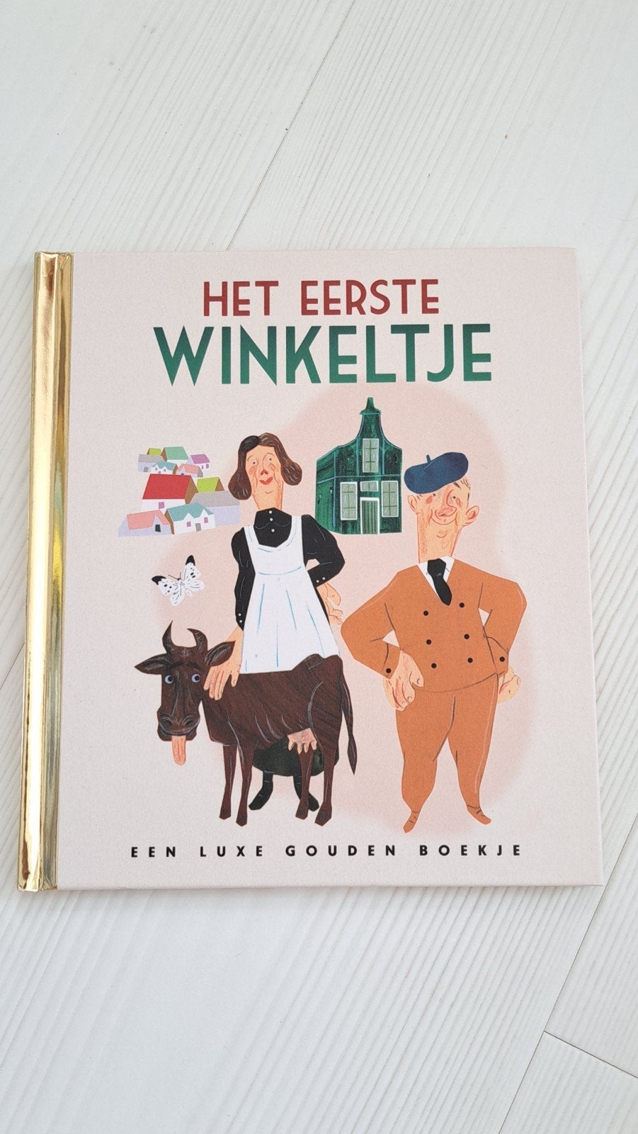 Gouden Boekje - Het Eerste Winkeltje - nieuwstaat, Ophalen of Verzenden, Zo goed als nieuw