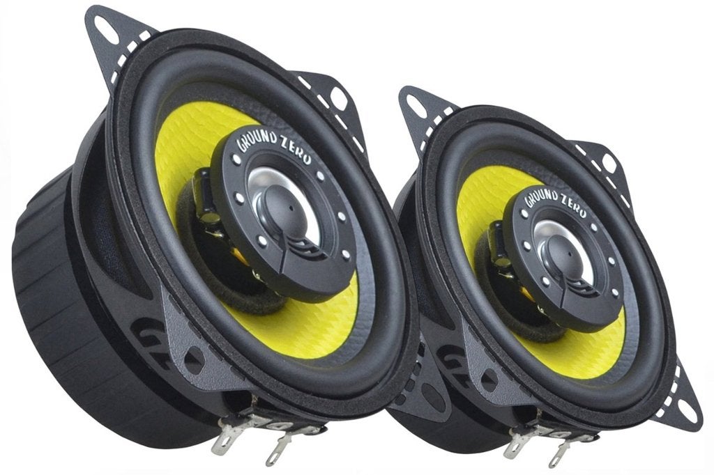 Ground Zero GZTF 4.0X Coaxiale Speakers 10cm (100W / 70Wrms), ., Nieuw, Ophalen of Verzenden, .