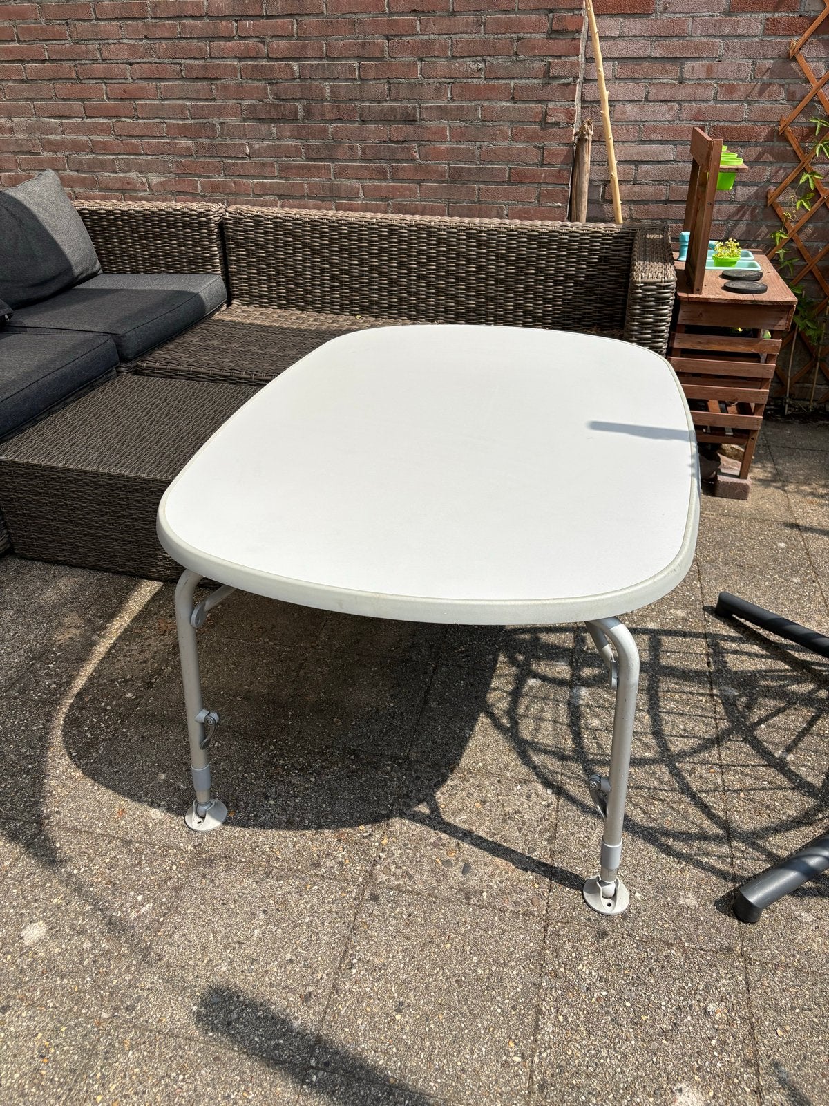 Westfield campingtafel 130x90, Ophalen, Gebruikt, Campingtafel