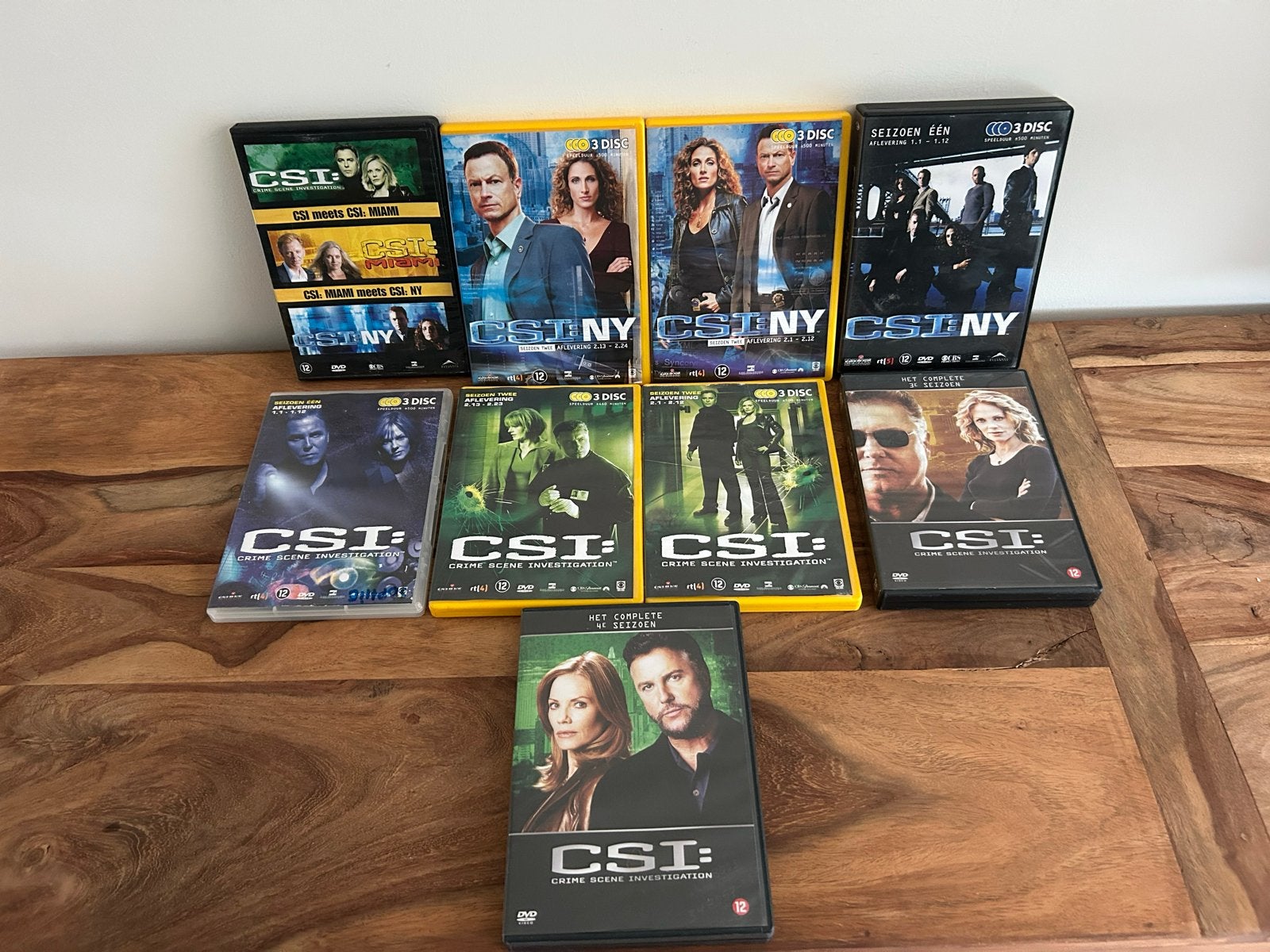 CSI: Crime Scene Investigation & CSI: NY DVD Boxsets, Engels, Nederlands, Ophalen of Verzenden, Zo goed als nieuw