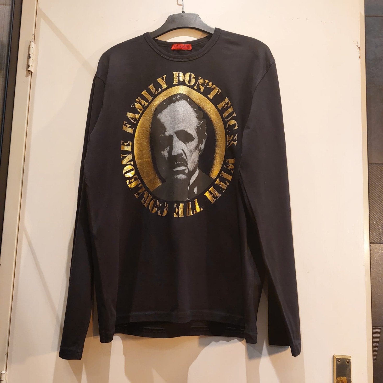 T-Shirt van Scamm.  Maat XXL., Verzenden, Zwart, Overige maten, Zo goed als nieuw