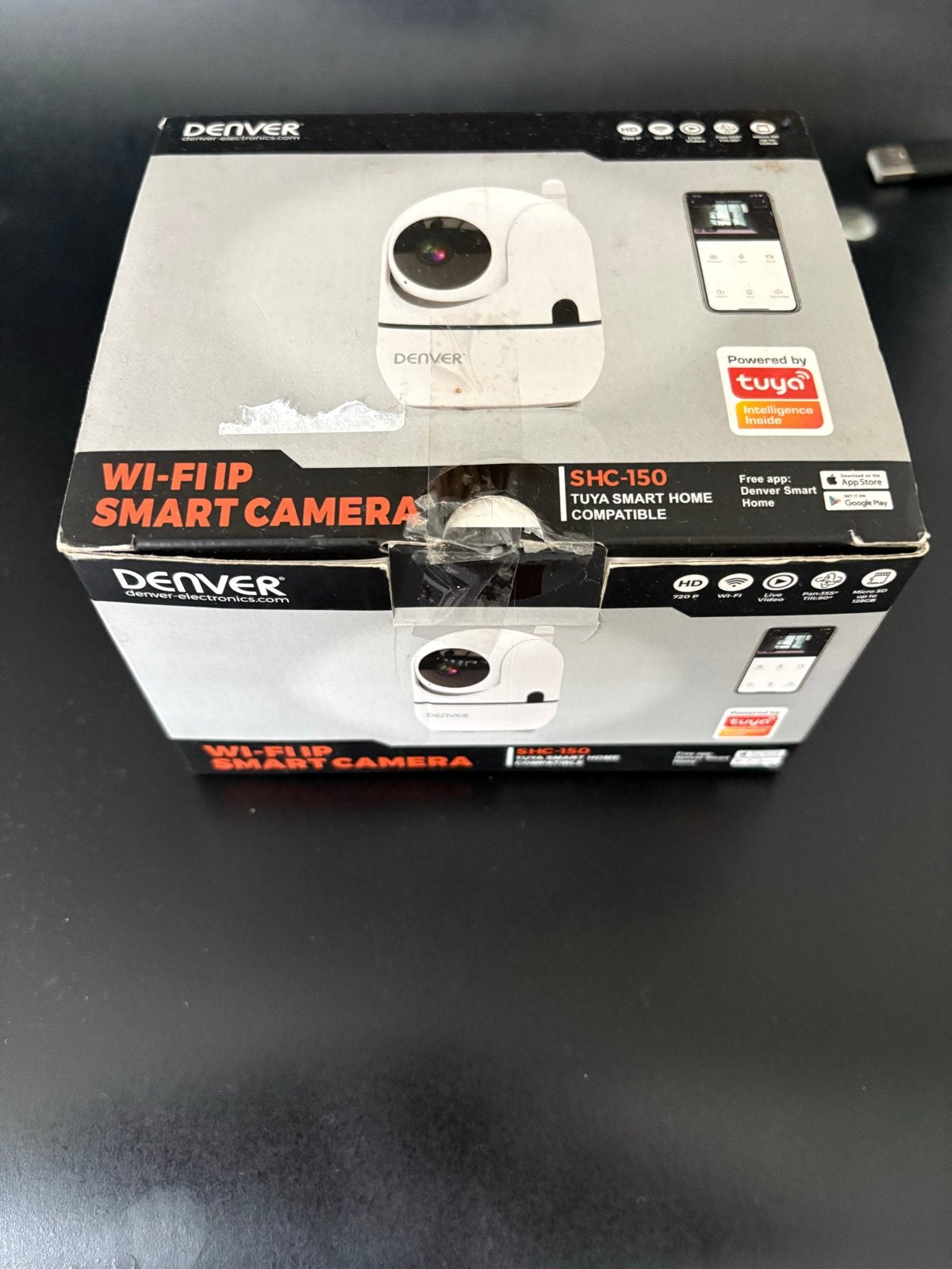 Denver SHC-150 Wi-Fi IP Smart Camera - Tuya Compatible, Ophalen, Nieuw, Binnencamera