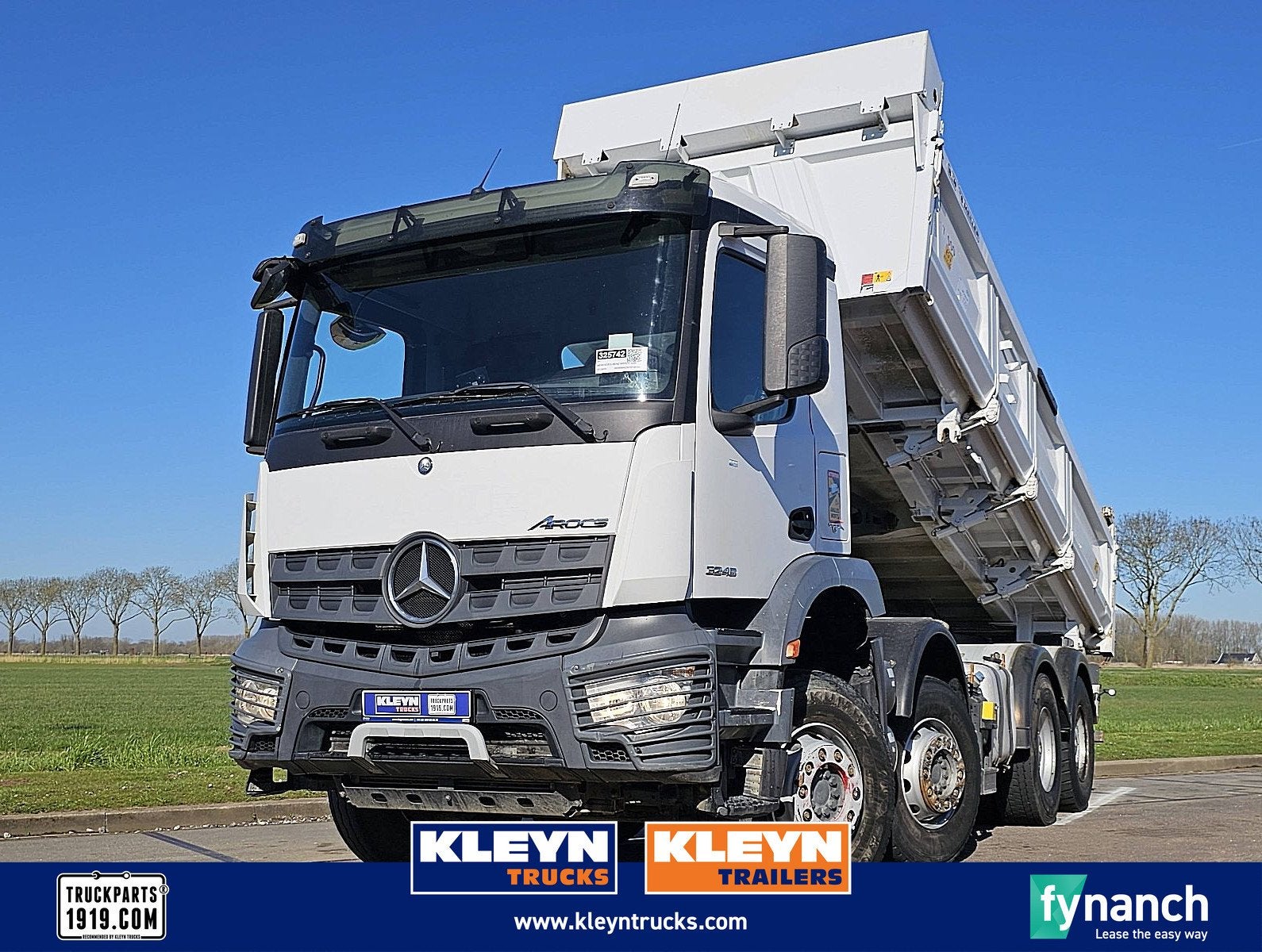 MERCEDES-BENZ AROCS 3246, Auto's, Vrachtwagens, Automaat, Euro 6, Elektrische buitenspiegels, Wit
