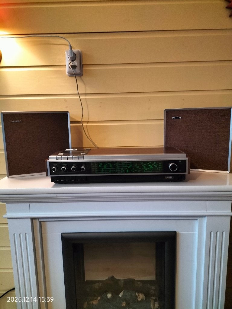 Philips stereo, Ophalen of Verzenden, Gebruikt, Tuner of Radio, Philips
