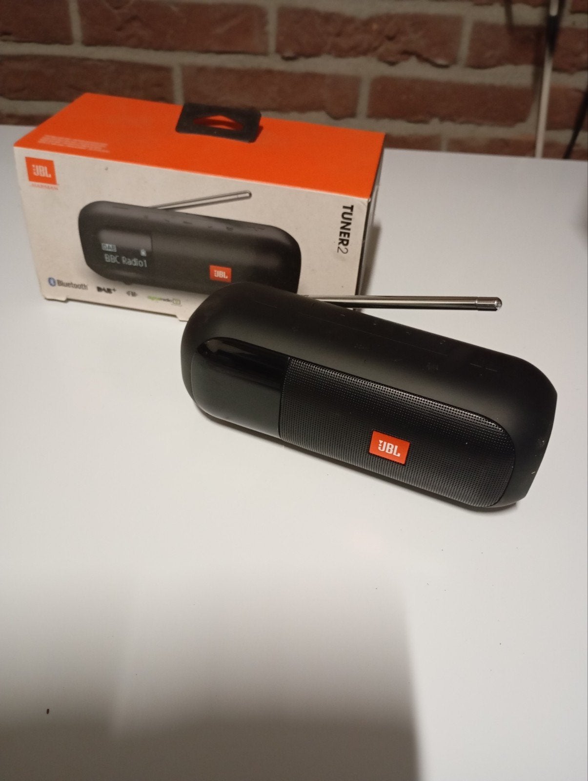 JBL Tuner 2 DAB/DAB+/FM Radio met Bluetooth, Audio, Tv en Foto, Ophalen of Verzenden, Zo goed als nieuw, Radio