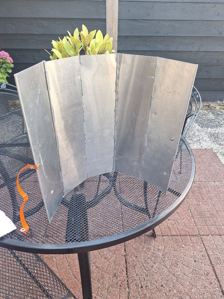 kookwindscherm 50 bij 40 cm, Caravans en Kamperen, Kampeeraccessoires, Ophalen of Verzenden