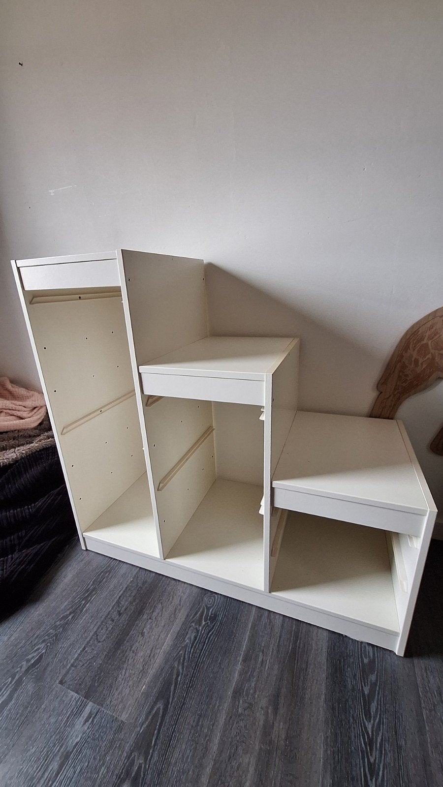 Witte trapkast/opbergmeubel van ikea Trofast, Ophalen, Gebruikt