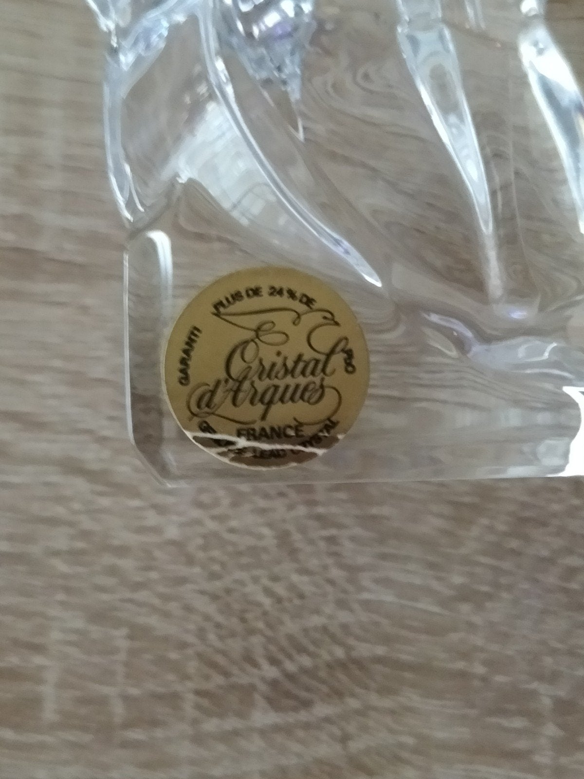 Kristal, Verzamelen, Parfumverzamelingen, Ophalen of Verzenden, Zo goed als nieuw, Parfumfles
