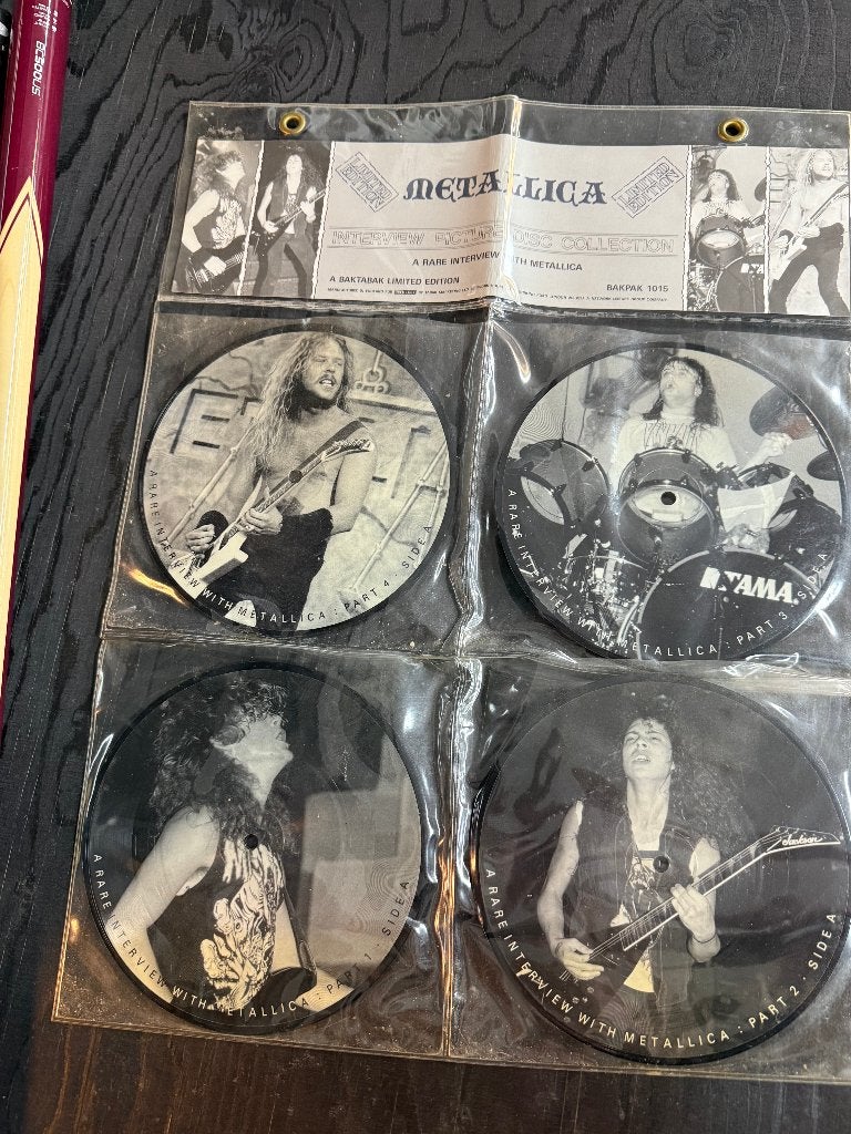 metallica picture single, Ophalen, Gebruikt