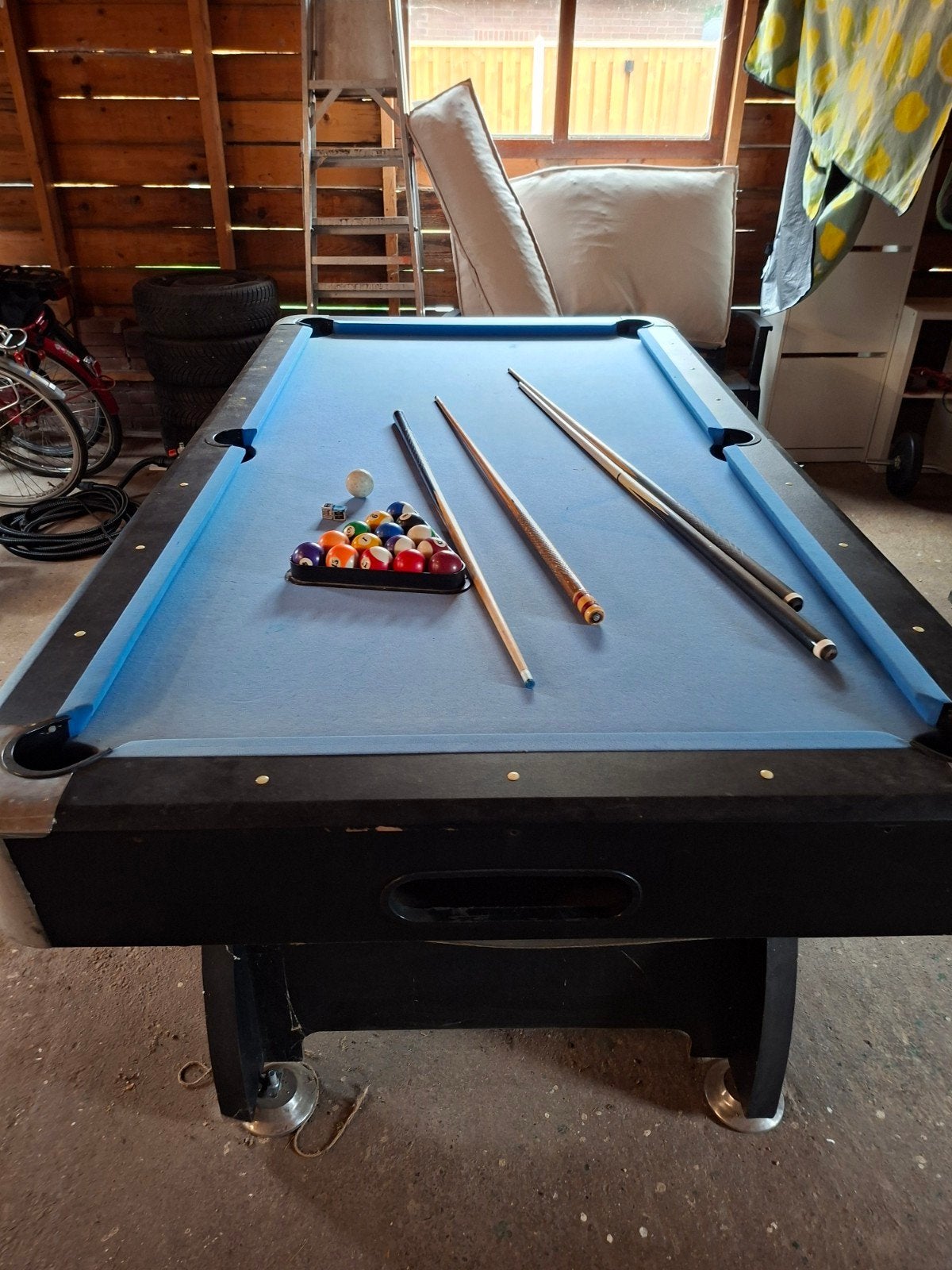 Pooltafel, Ophalen, Gebruikt, Pooltafel
