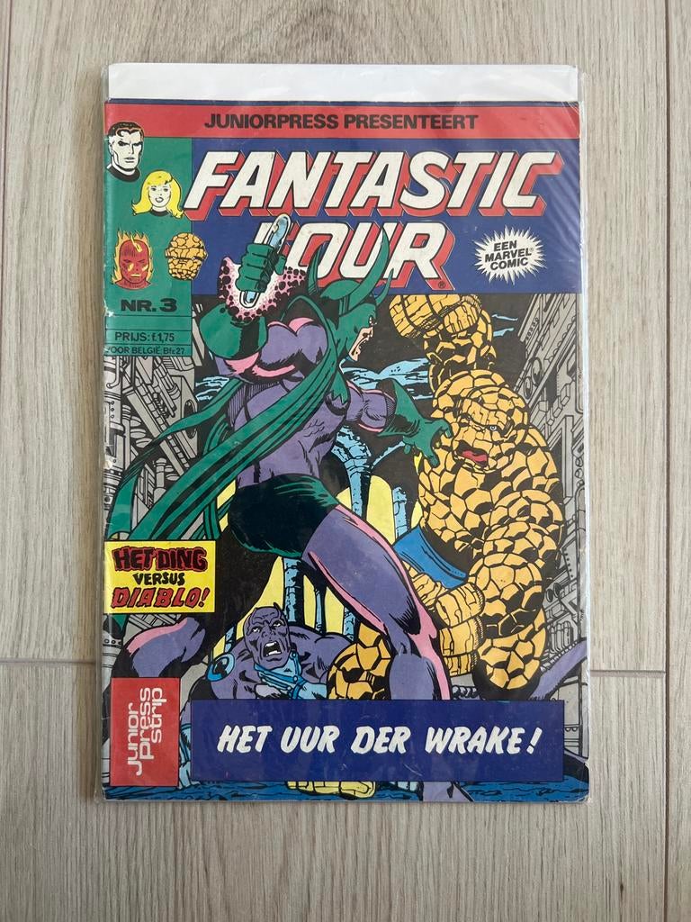 Fantastic Four comics - Juniorpress, Boeken, Strips | Comics, Meerdere comics, Ophalen of Verzenden, Gelezen, Amerika