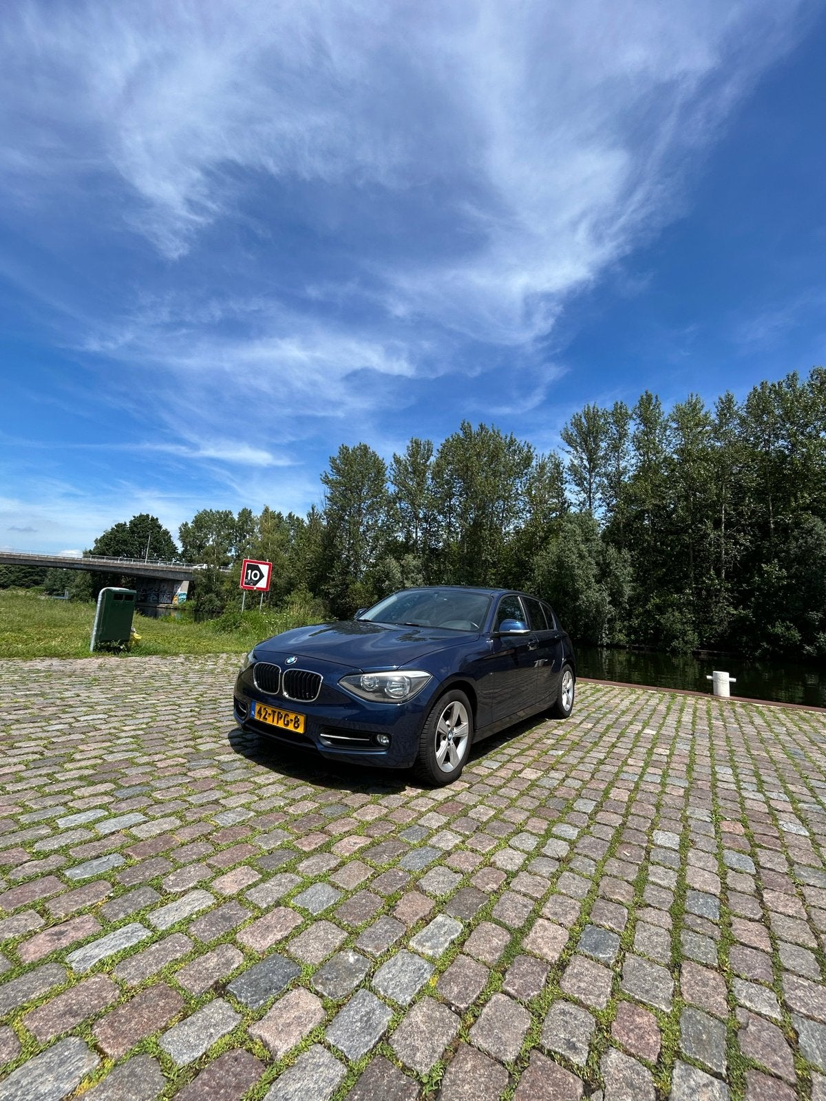 BMW 1-Serie 116I 100KW 5DR 2012 Blauw, Auto's, 1-Serie, 4 cilinders, Blauw, Origineel Nederlands