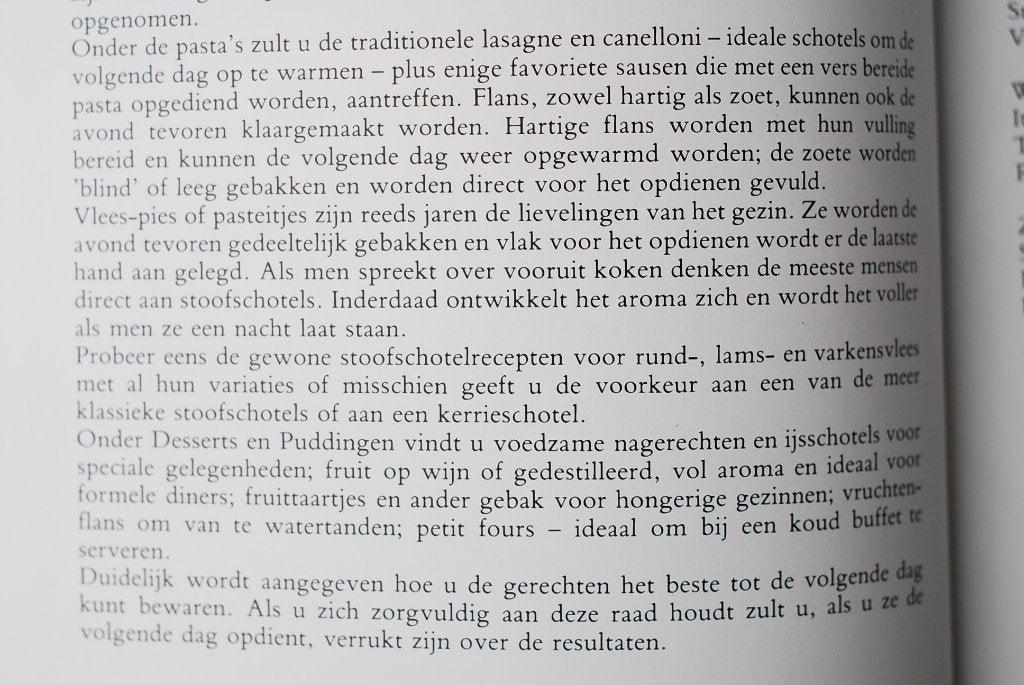 Kokkerellen - Voor de dag van morgen - Kookboek jaren 70, Verzenden, Zo goed als nieuw, Nederland en België