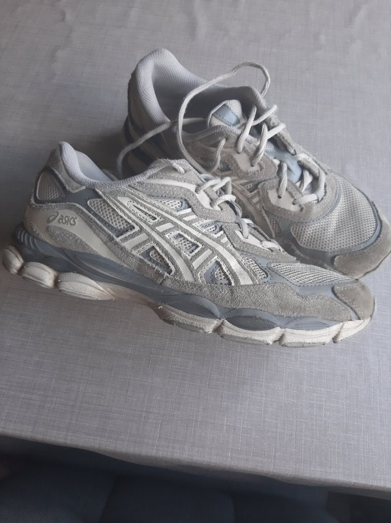 Asics heren sportschoenen. Maat 41.5, Overige kleuren, Sportschoenen, Ophalen of Verzenden, Gedragen