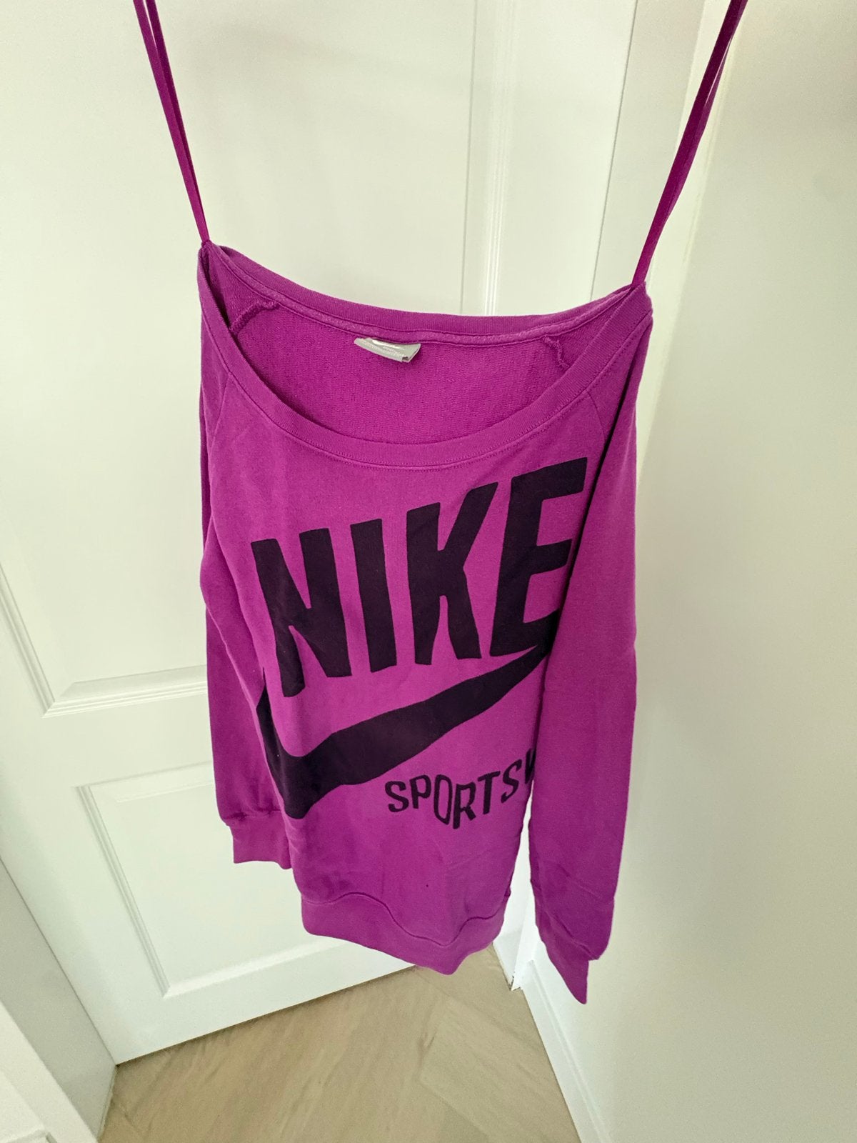 Mooie boothals trui van Nike in maat S, Ophalen of Verzenden, Zo goed als nieuw, Maat 36 (S), Paars
