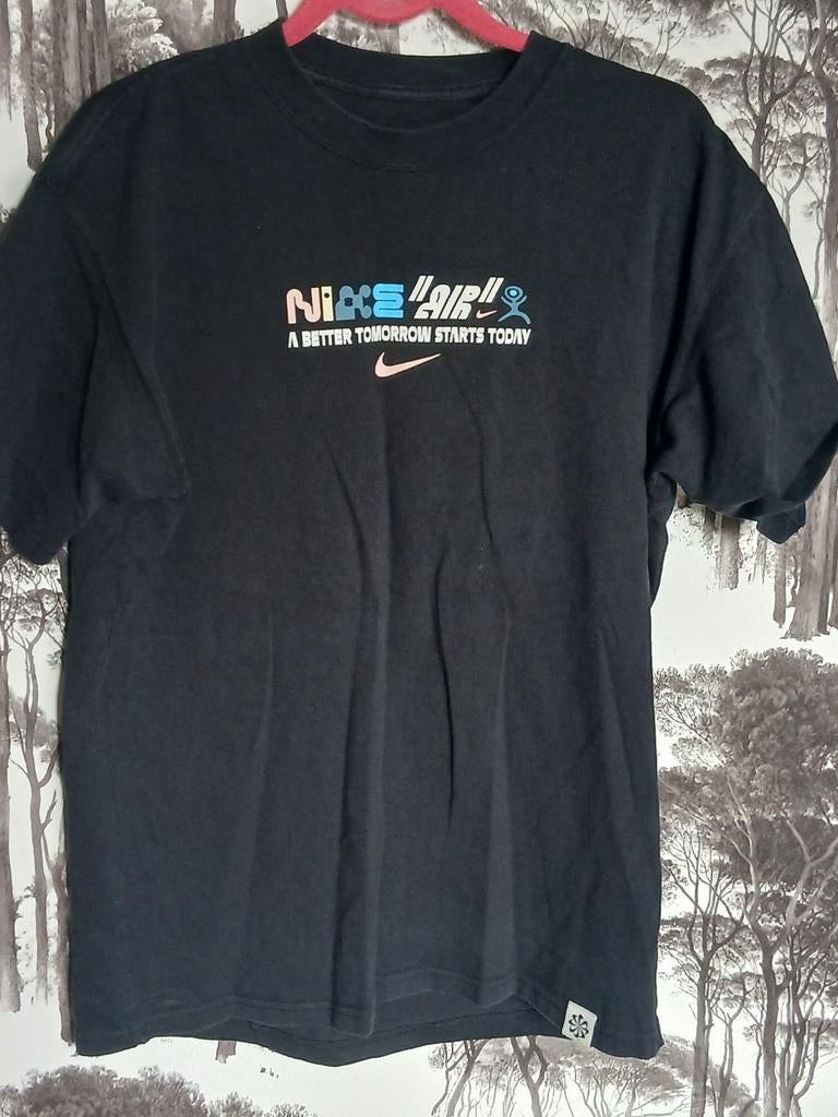 Nike Air Shirt, Kleding | Heren, T-shirts, Maat 48/50 (M), Zwart, Nike Air, Ophalen of Verzenden