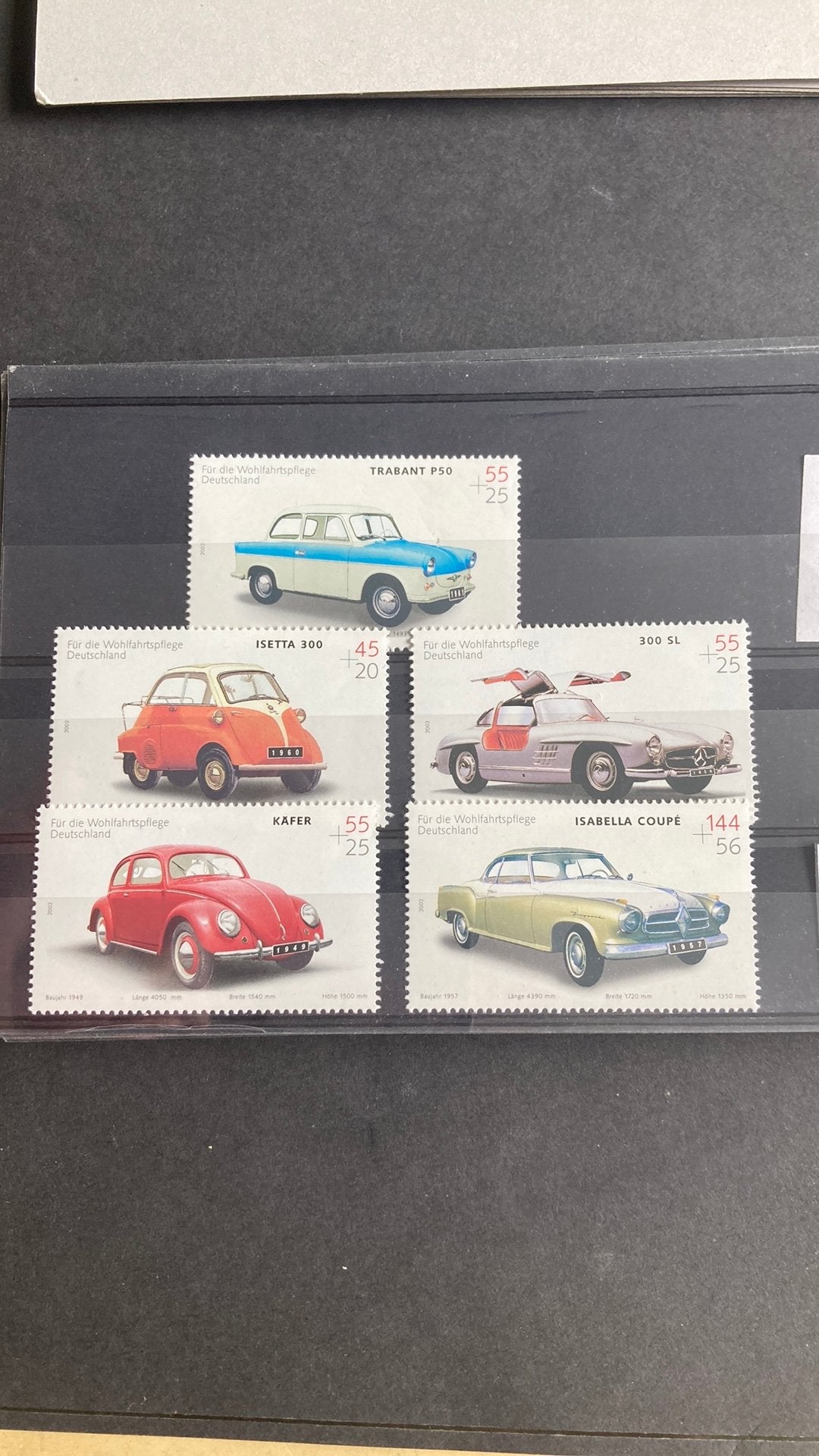 Duitsland 2289/93 auto post fris/1353, Postzegels en Munten, Ophalen of Verzenden, 1990 tot heden
