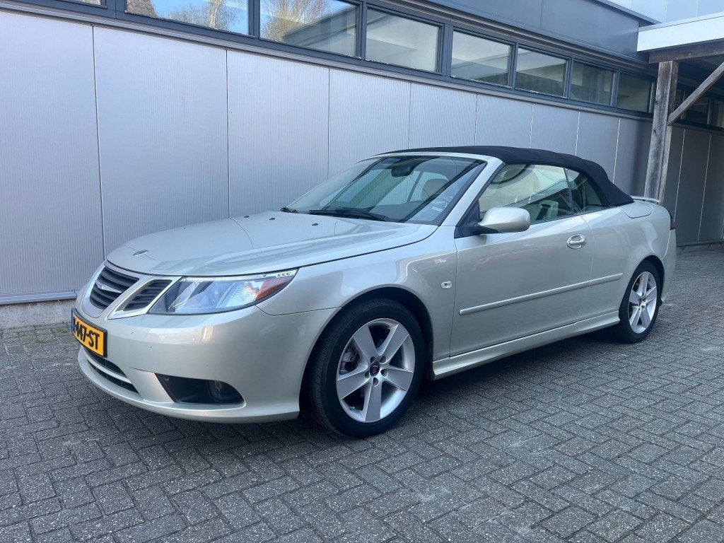 Saab 9-3 20 ltr automaat origineel 210 pk., Gebruikt, Huisgarantie, 4 cilinders, 4 stoelen