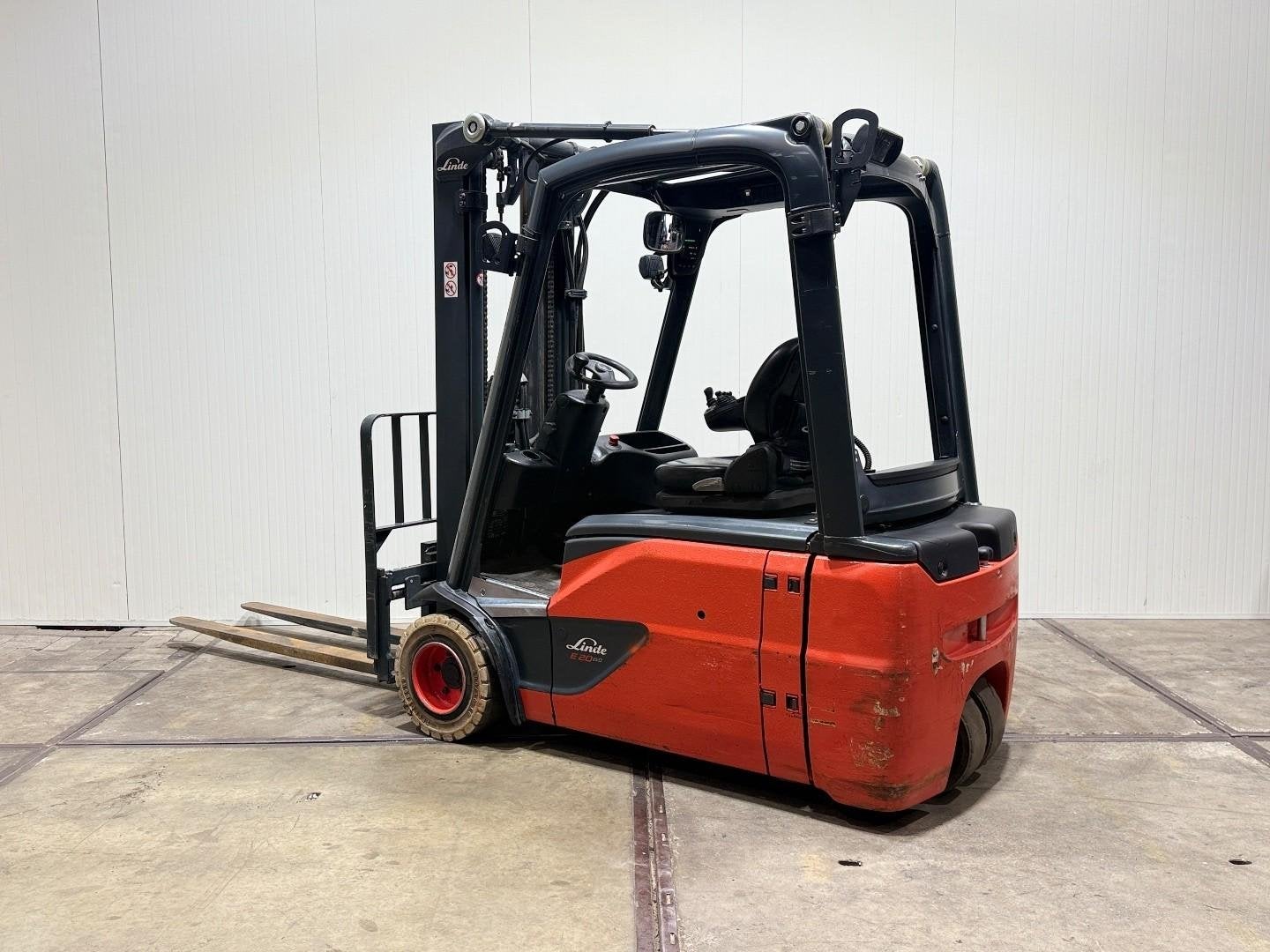 Linde E20 2021 Triplex 4,6M Sideshift Freelift 3wiel HL1298, Elektrisch, Heftruck, Linde