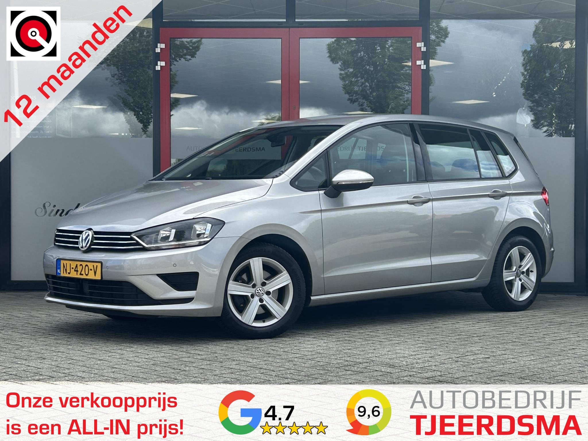 Volkswagen Golf Sportsvan 1.2 TSI Highline | Trekhaak | Navi, Auto's, 12 maanden, Stof, Gebruikt, 4 cilinders