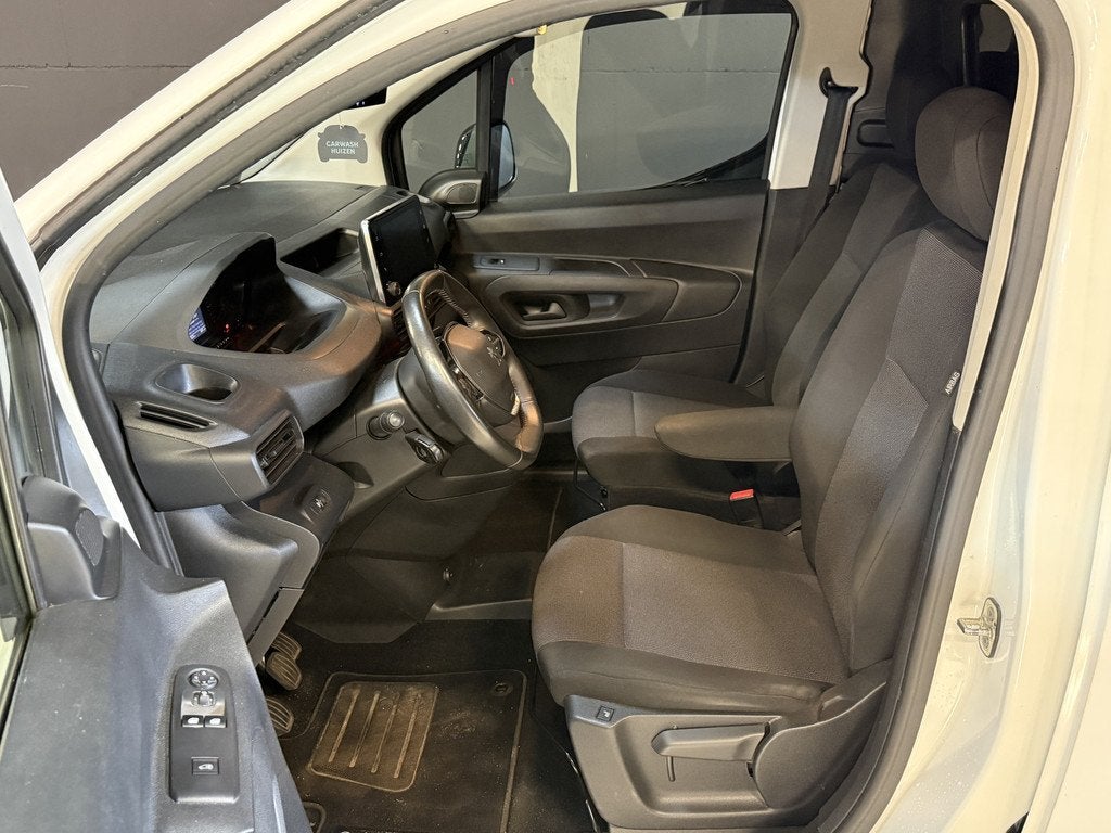 Peugeot Partner L2 1.5 BlueHDI Asphalt Long | 1e eigenaar |, Voorwielaandrijving, Stof, Gebruikt, Wit