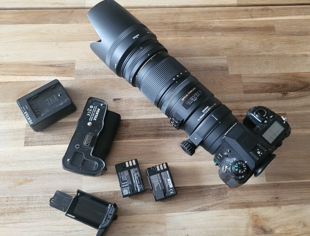 Pentax K-5 II S + Sigma 70-200mm F2.8  | Incl. verz. NL, Ophalen of Verzenden, Telelens