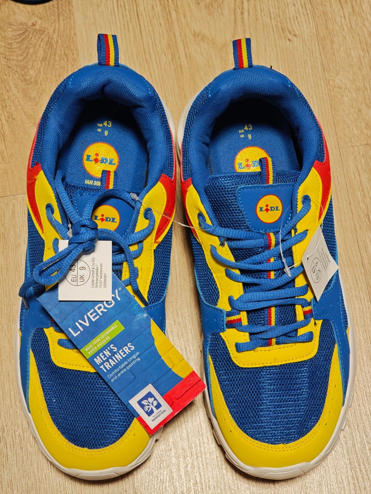 Nieuwe originele Lidl sneakers maat 43, Overige kleuren, Lidl, Nieuw, Ophalen of Verzenden
