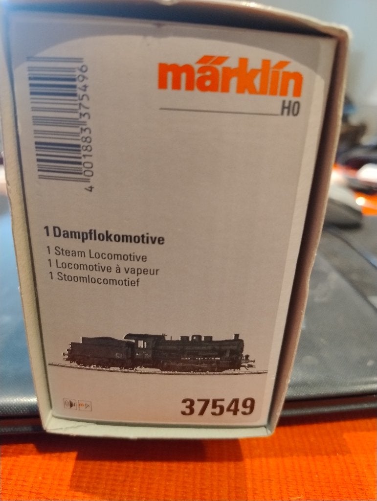Märklin 37549 – Stoomlocomotief met Tender Serie 4600 CFL, Wisselstroom, Locomotief, Nieuw, Ophalen of Verzenden