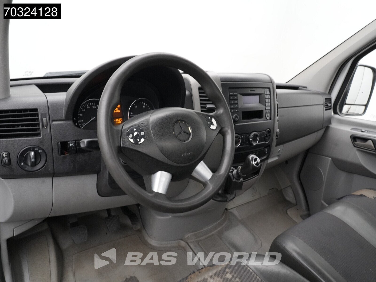 Mercedes Sprinter 314 CDI Open Laadbak Euro6 Trekhaak Airco, Auto's, Stof, Gebruikt, Euro 6, 2000 kg
