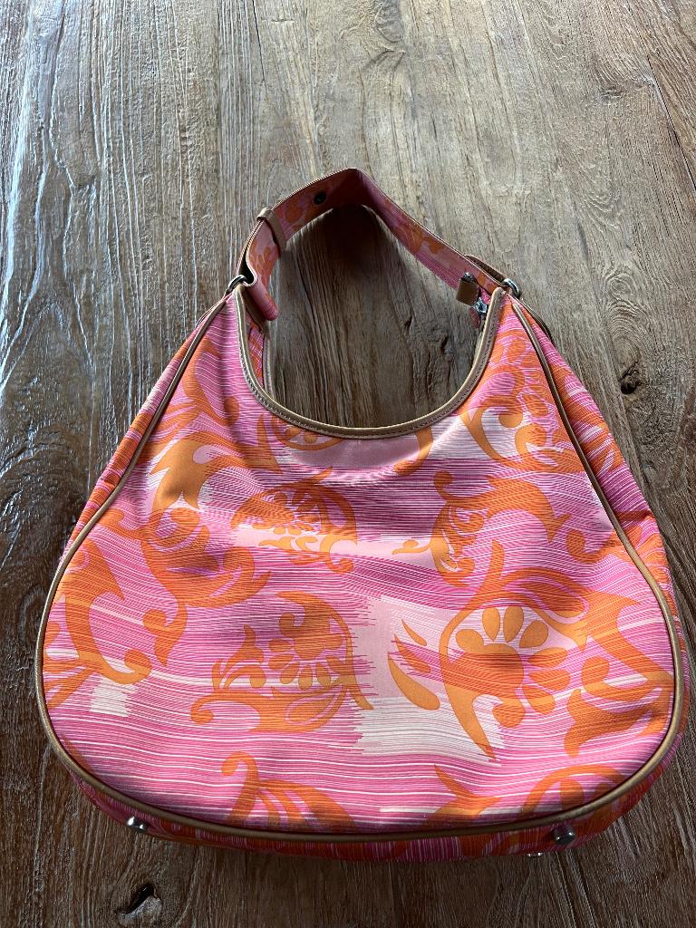 kipling tas roze oranje, Ophalen of Verzenden, Zo goed als nieuw, Roze, Handtas