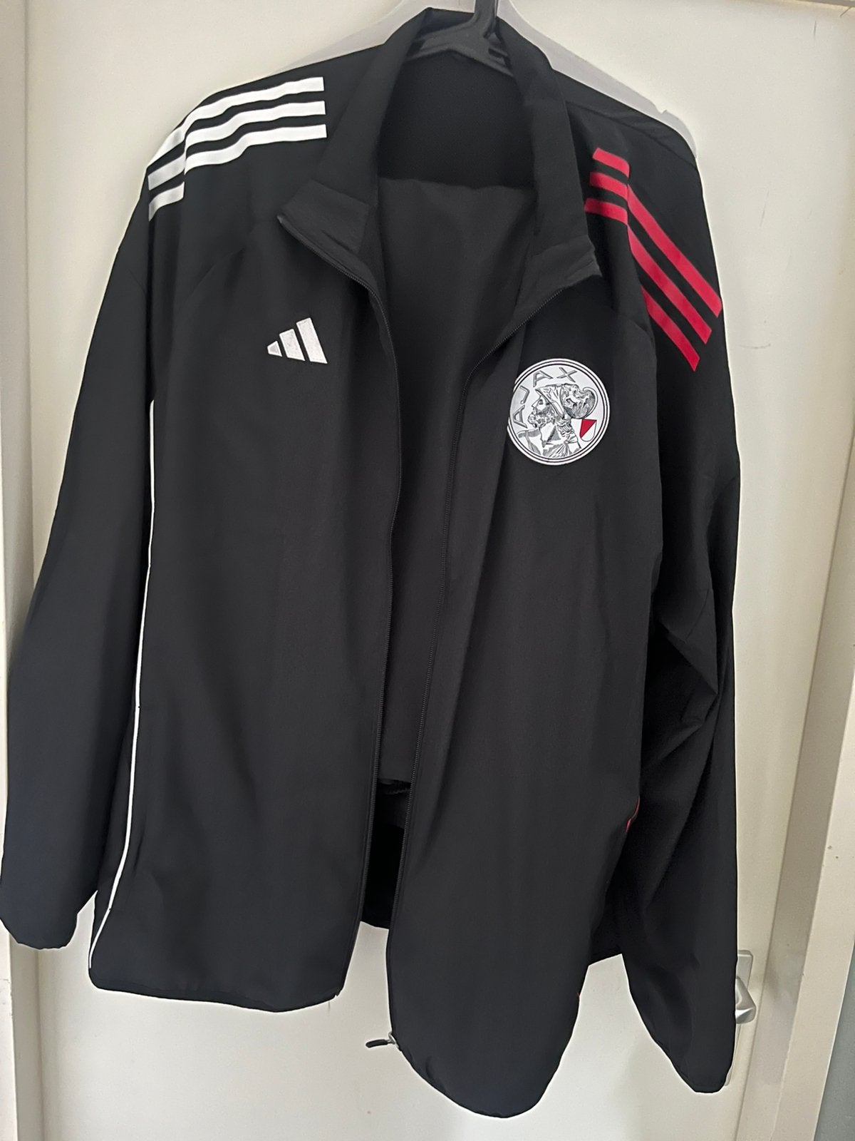 Nieuwe ajax trainingspak 2025/2026, Ophalen, Blauw, Overige maten, Zo goed als nieuw