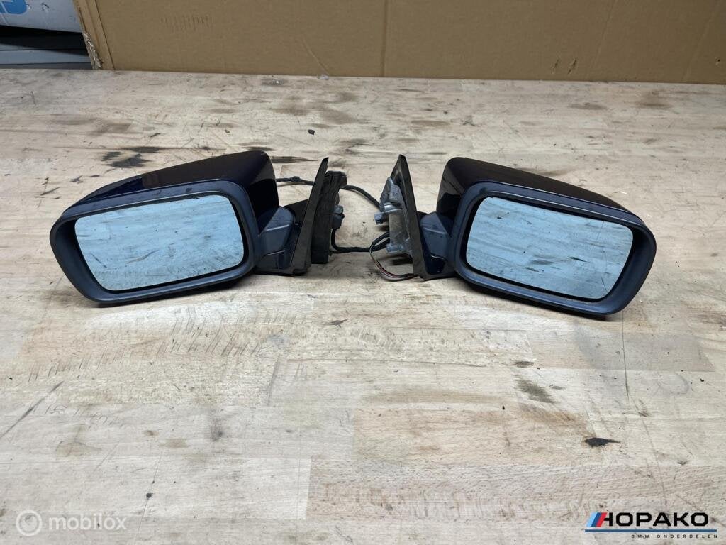 Buitenspiegels shadowline / hoogglans BMW E46 sedan touring, Gebruikt, Einsteinlaan 5 rijswijk, Bmw, Ophalen of Verzenden