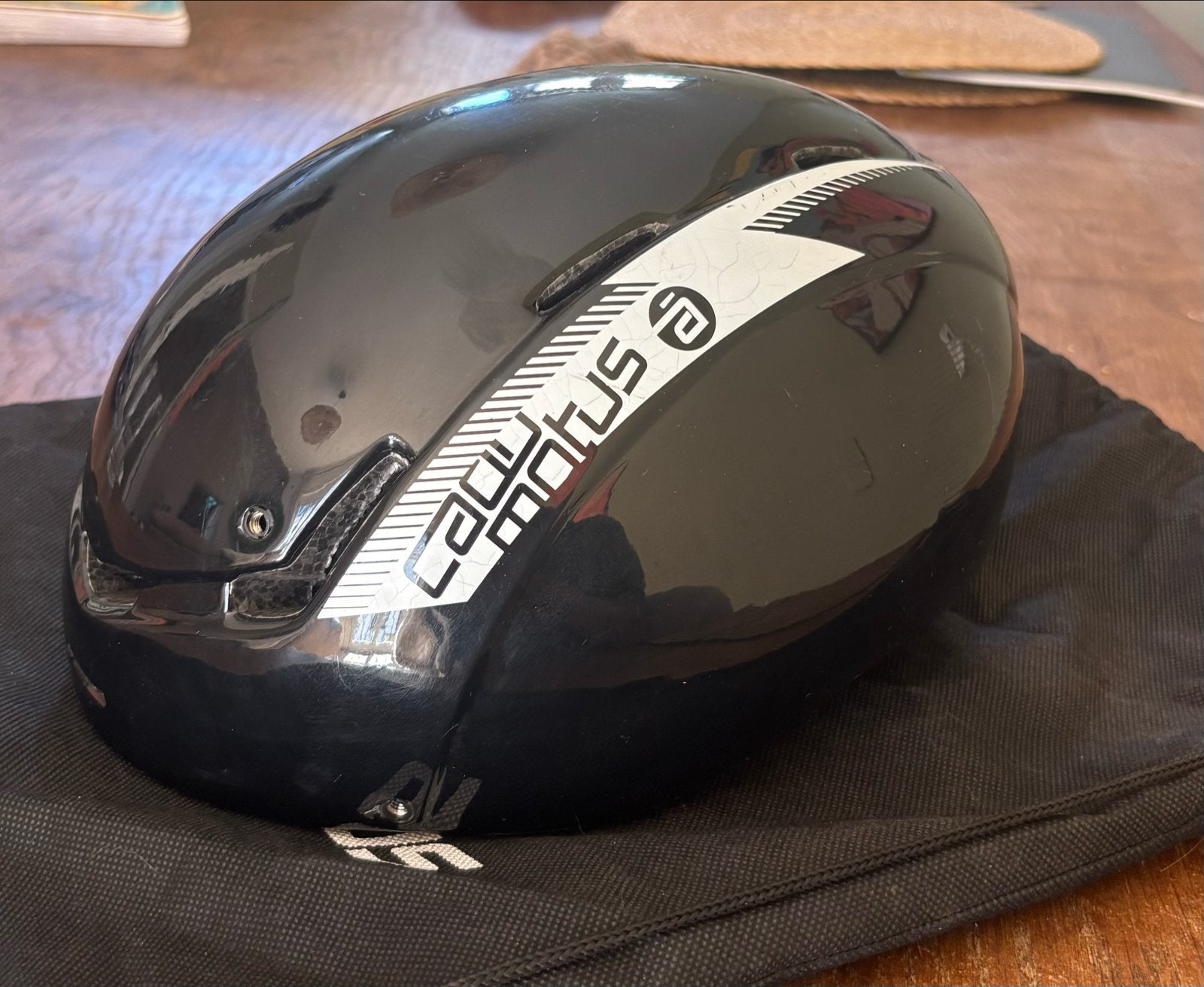 CadoMotus Alpha Aerospeed schaatshelm, Ophalen of Verzenden, Zo goed als nieuw, Overige typen, Overige merken