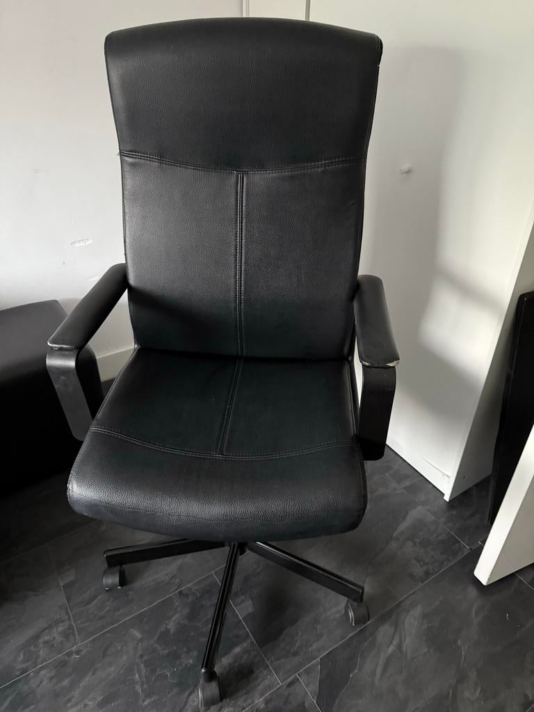 Bureau stoel ikea Millberget, Ophalen, Zwart