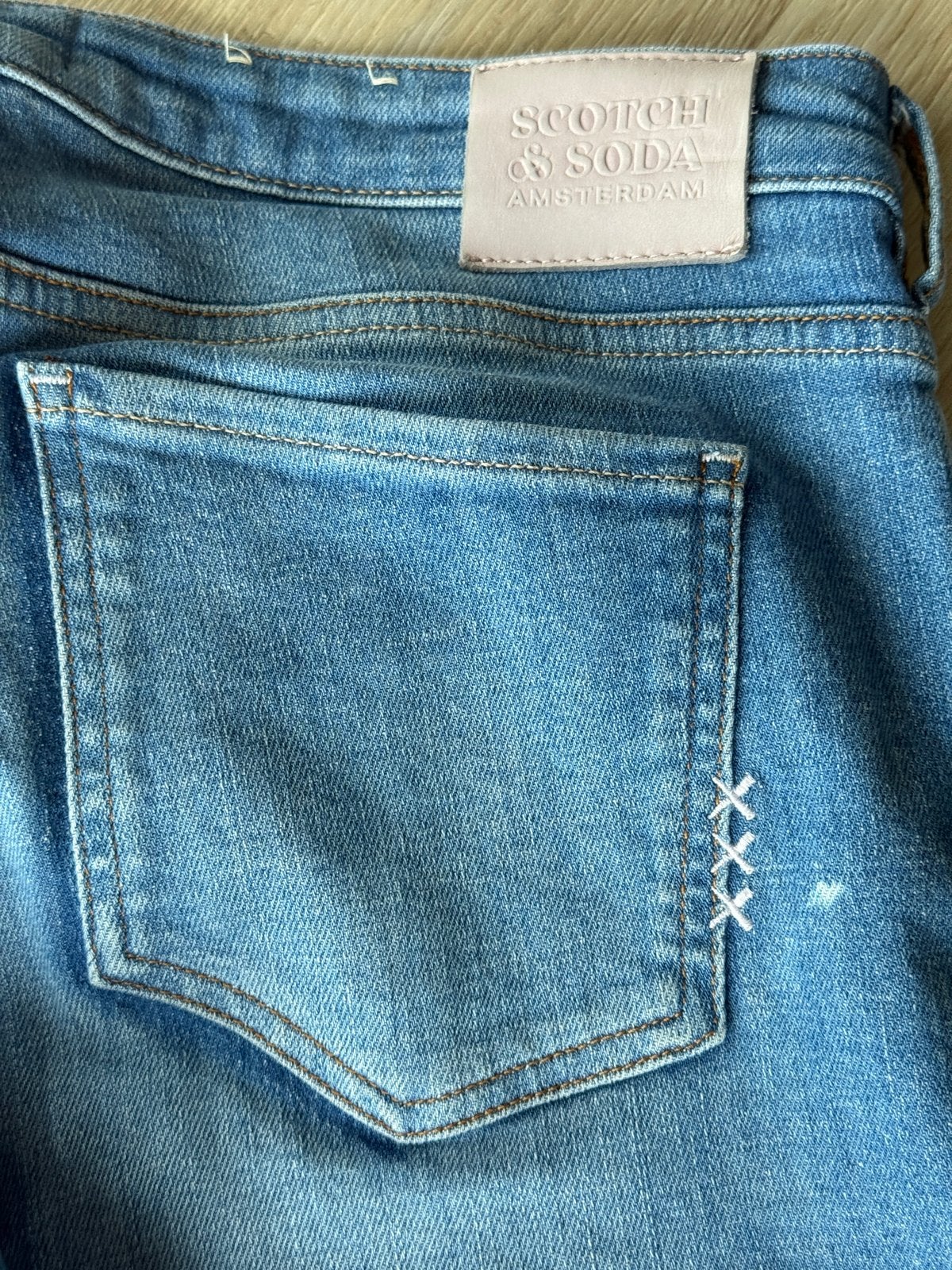 Scotch & Soda La Bohemienne Jeans - Maat 28/32, Ophalen of Verzenden, Zo goed als nieuw, Blauw, W28 - W29 (confectie 36)